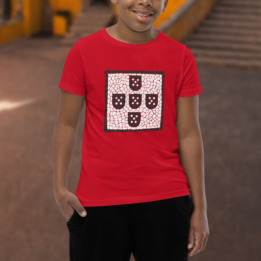 T-shirt enfant « Écusson Calçada Portuguesa »