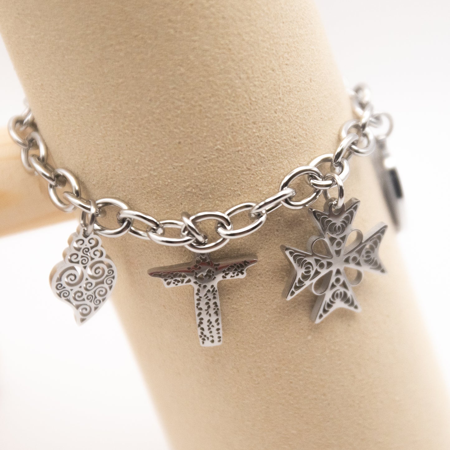 Bracelet "Portuguesa" en acier inoxydable