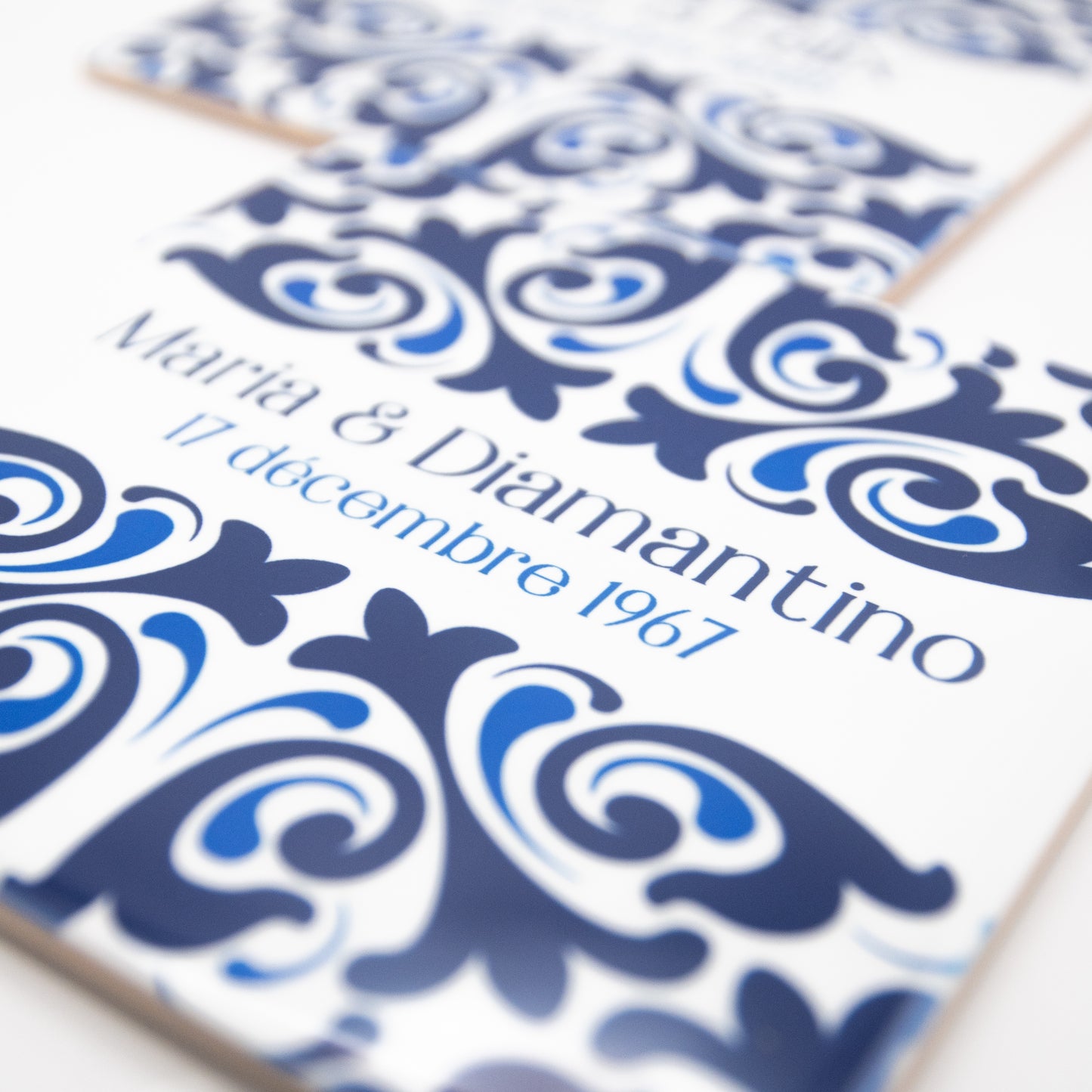 Azulejo "Saudade" personnalisable - sur devis à partir de 50 unités