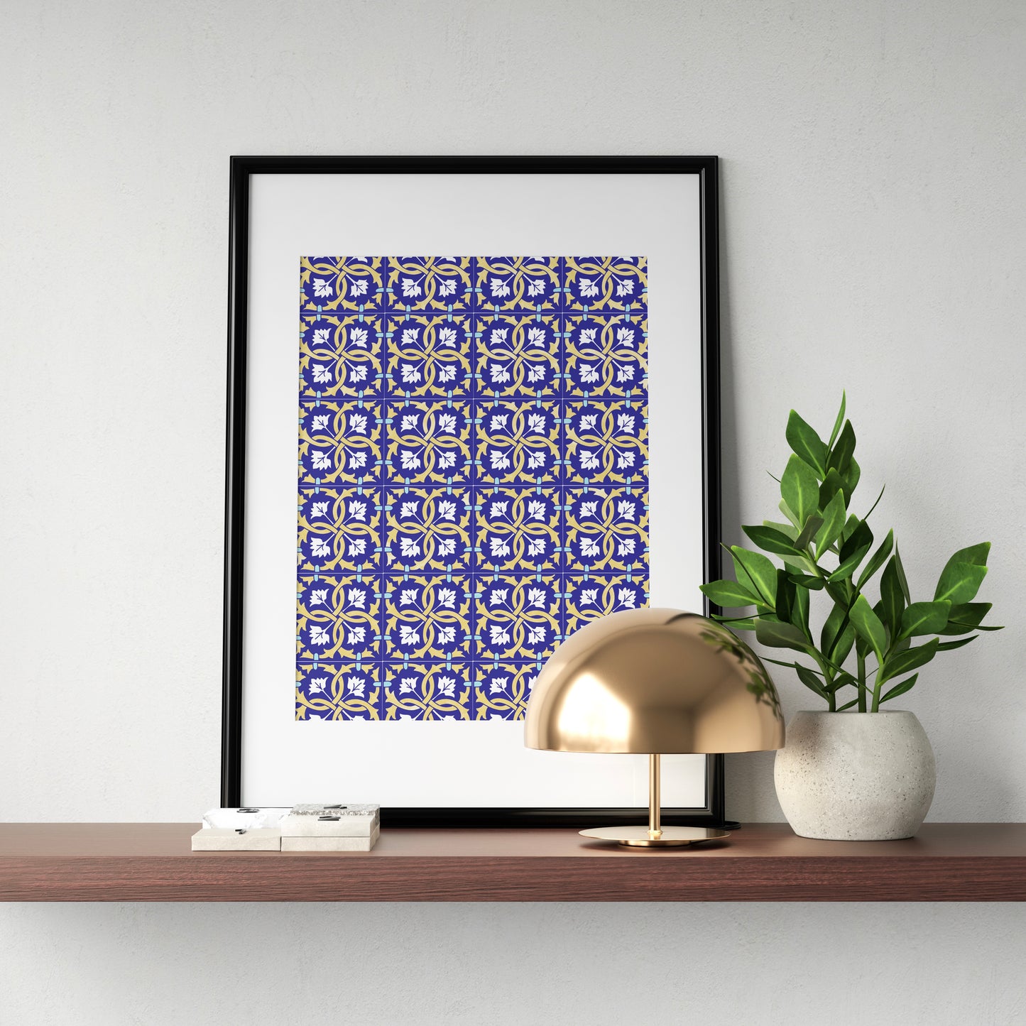 Poster "Azulejos de Leiria" - PDF para imprimir