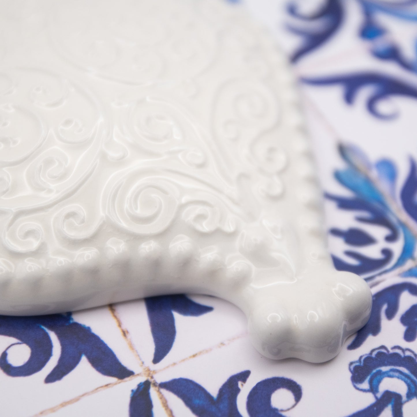 Coeur de Viana en céramique blanc