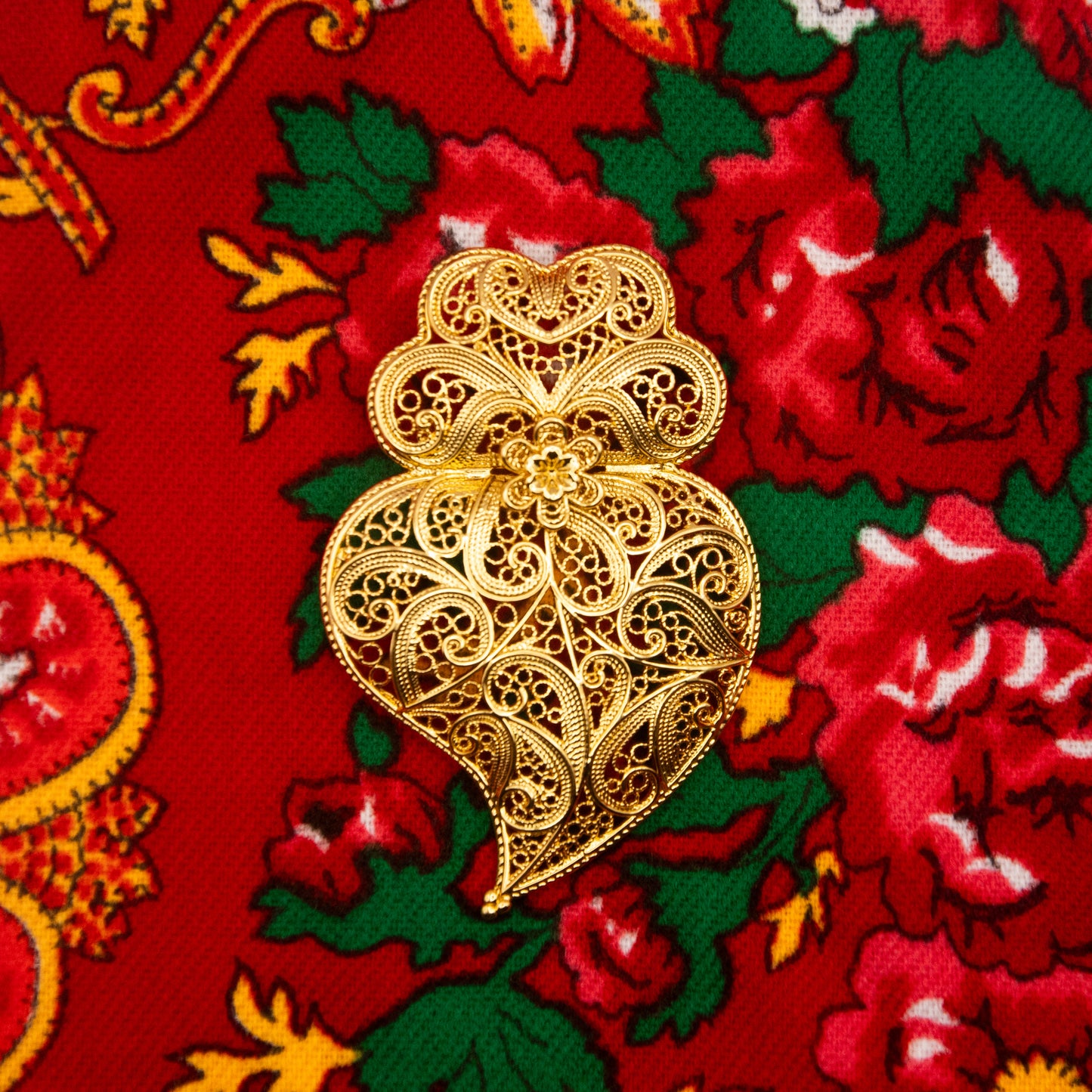 Broche "Coeur de Viana"
