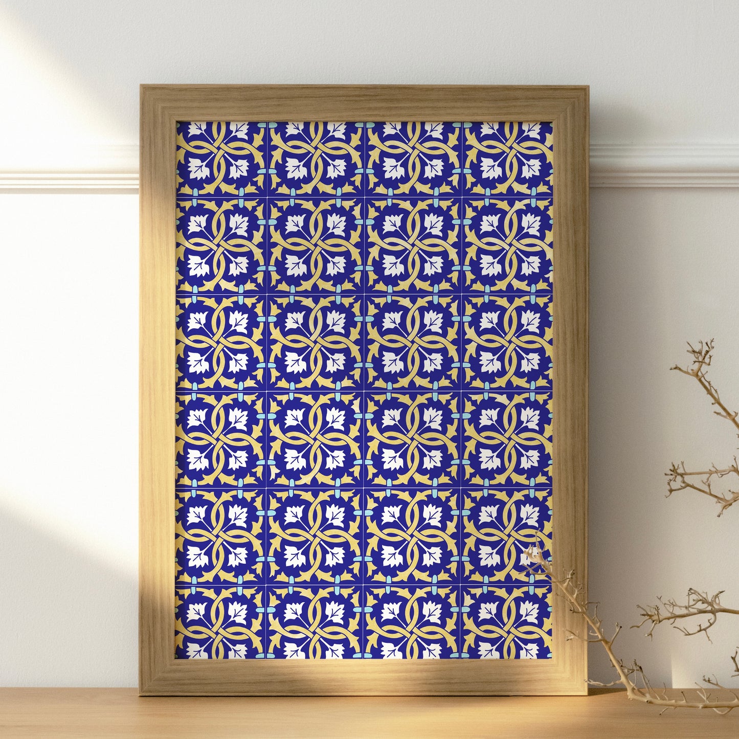 Poster "Azulejos de Leiria" - PDF para imprimir