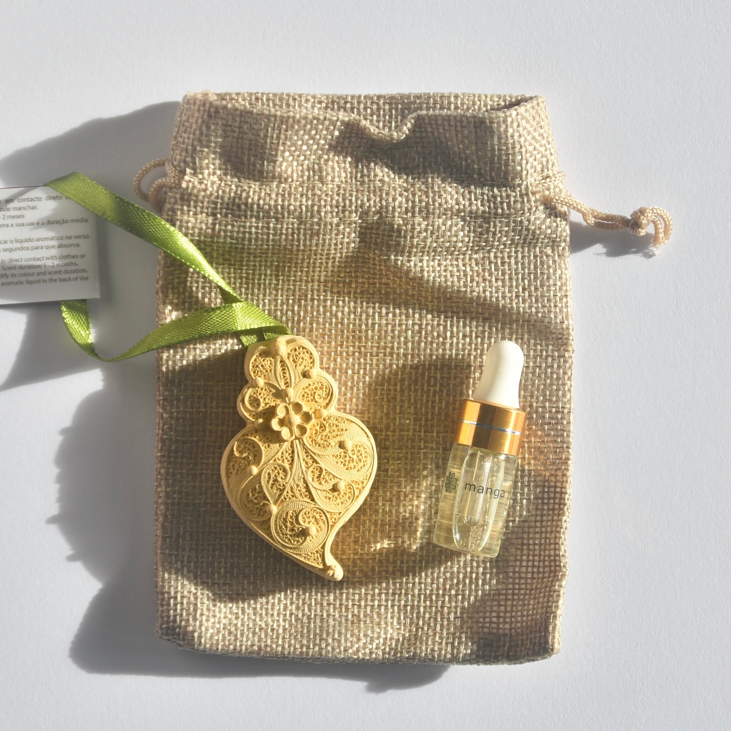 Coeur de Viana parfumé « Jaune »