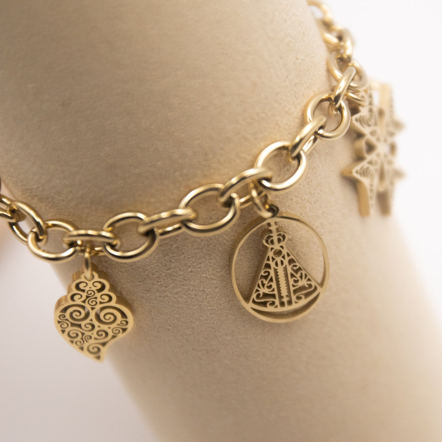 Bracelet "Portuguesa" en acier inoxydable