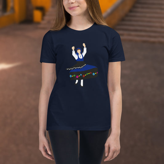 T-shirt enfant « Minhota bleue »