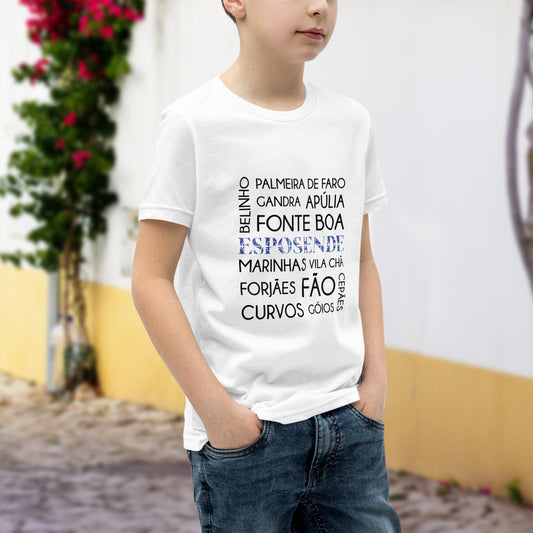 T-shirt enfant « Esposende e freguesias »