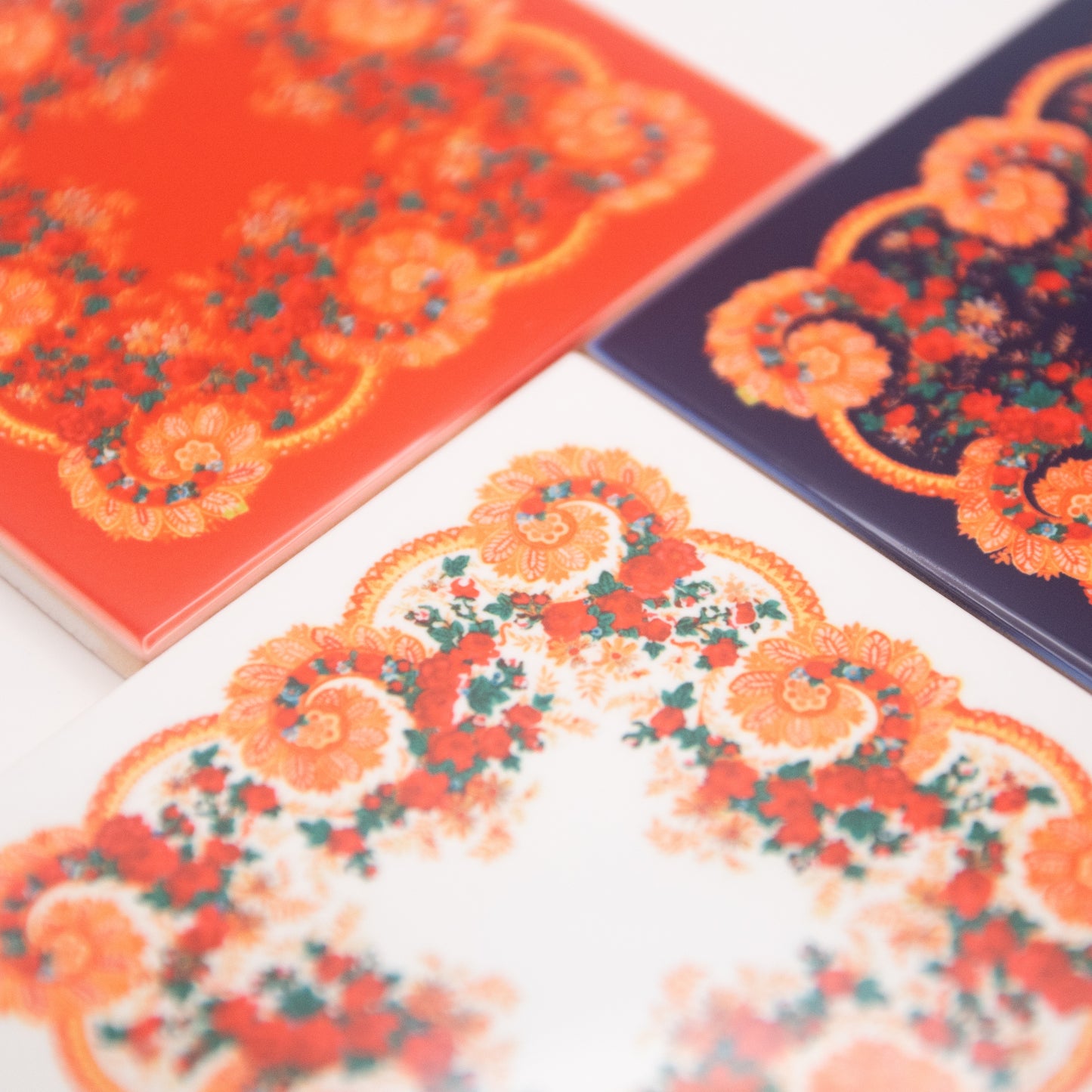 Azulejo "Foulard portugais Minhoto"