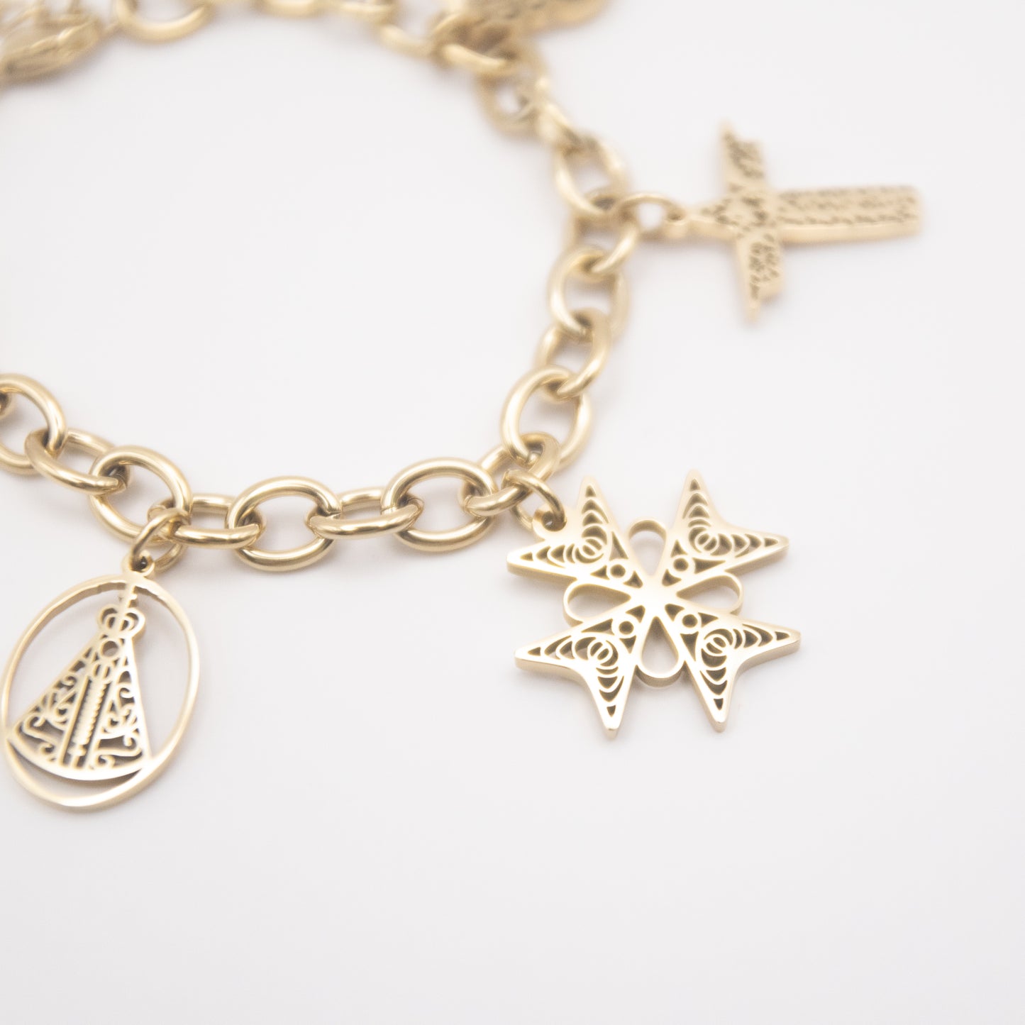 Bracelet "Portuguesa" en acier inoxydable
