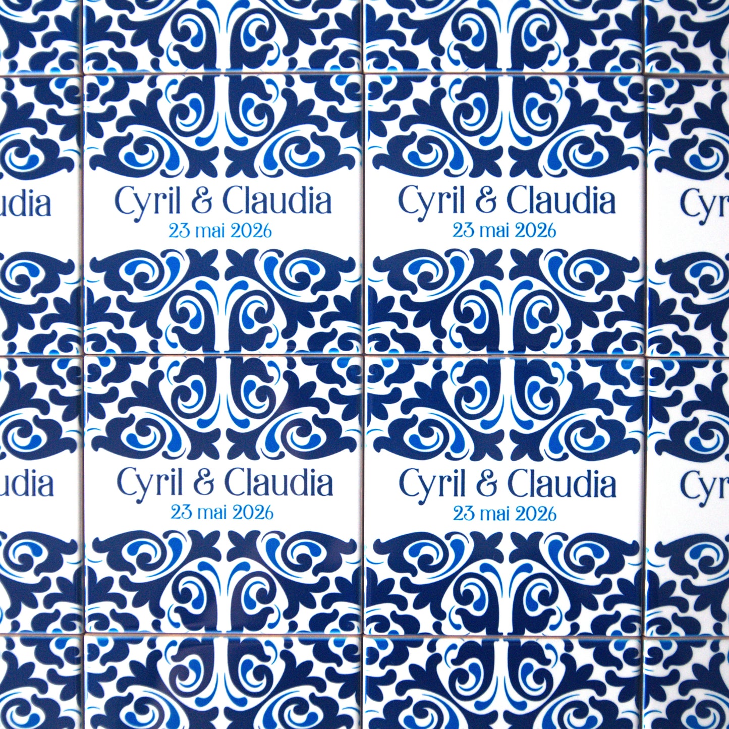 Azulejo "Saudade" personnalisable