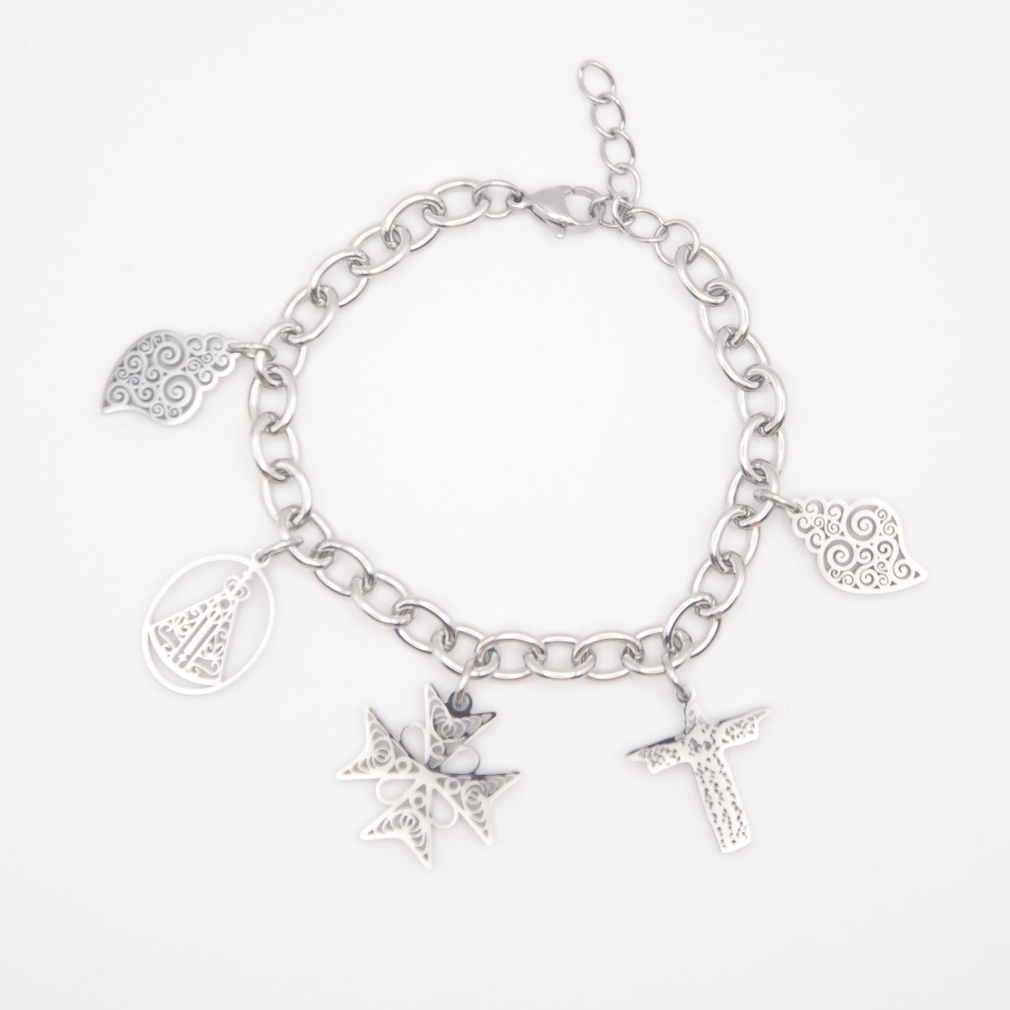 Bracelet "Portuguesa" en acier inoxydable