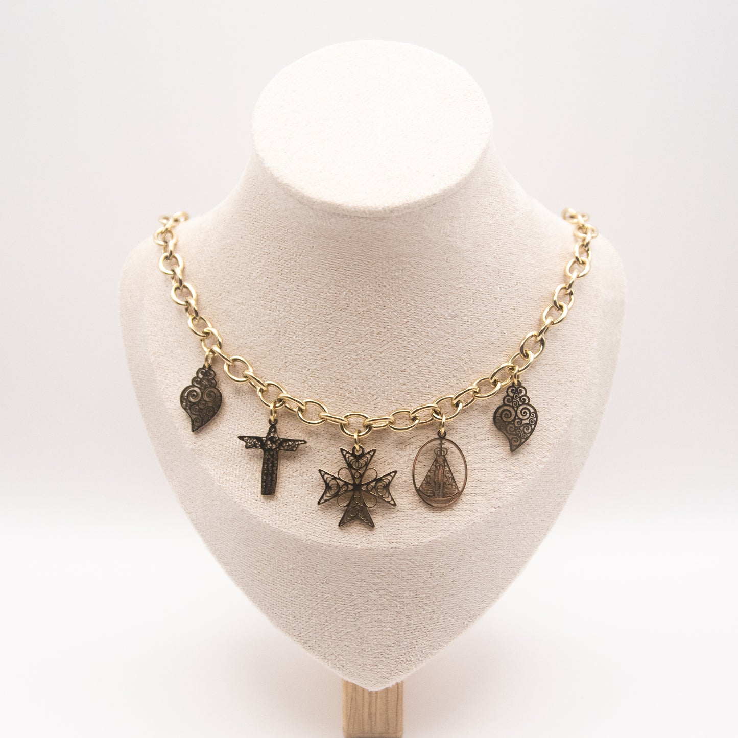 Collier "Portuguesa" en acier inoxydable