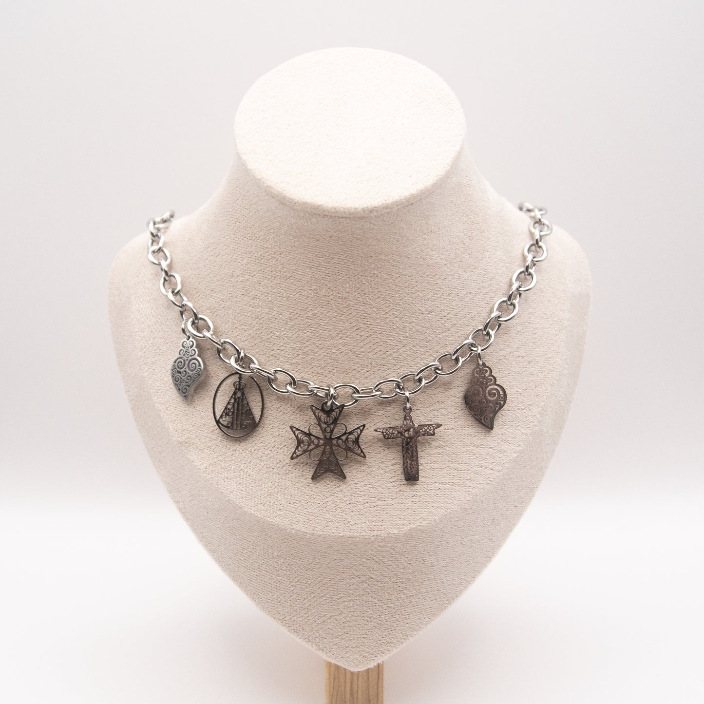 Collier "Portuguesa" en acier inoxydable