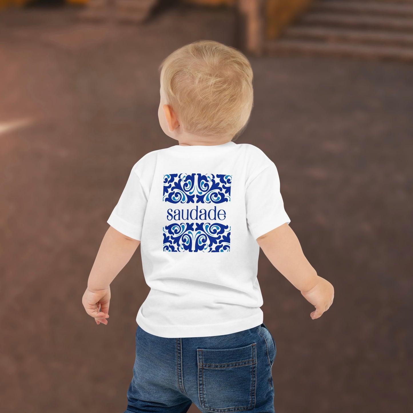 T-shirt bébé « Azulejo Saudade »