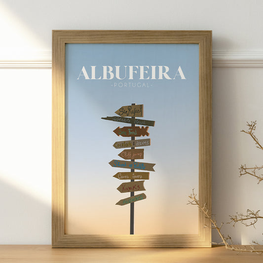Affiche "Albufeira"
