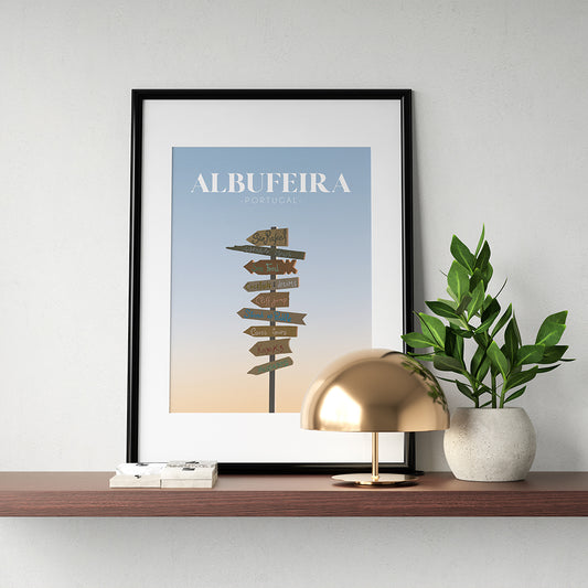 Affiche "Albufeira" - PDF à imprimer