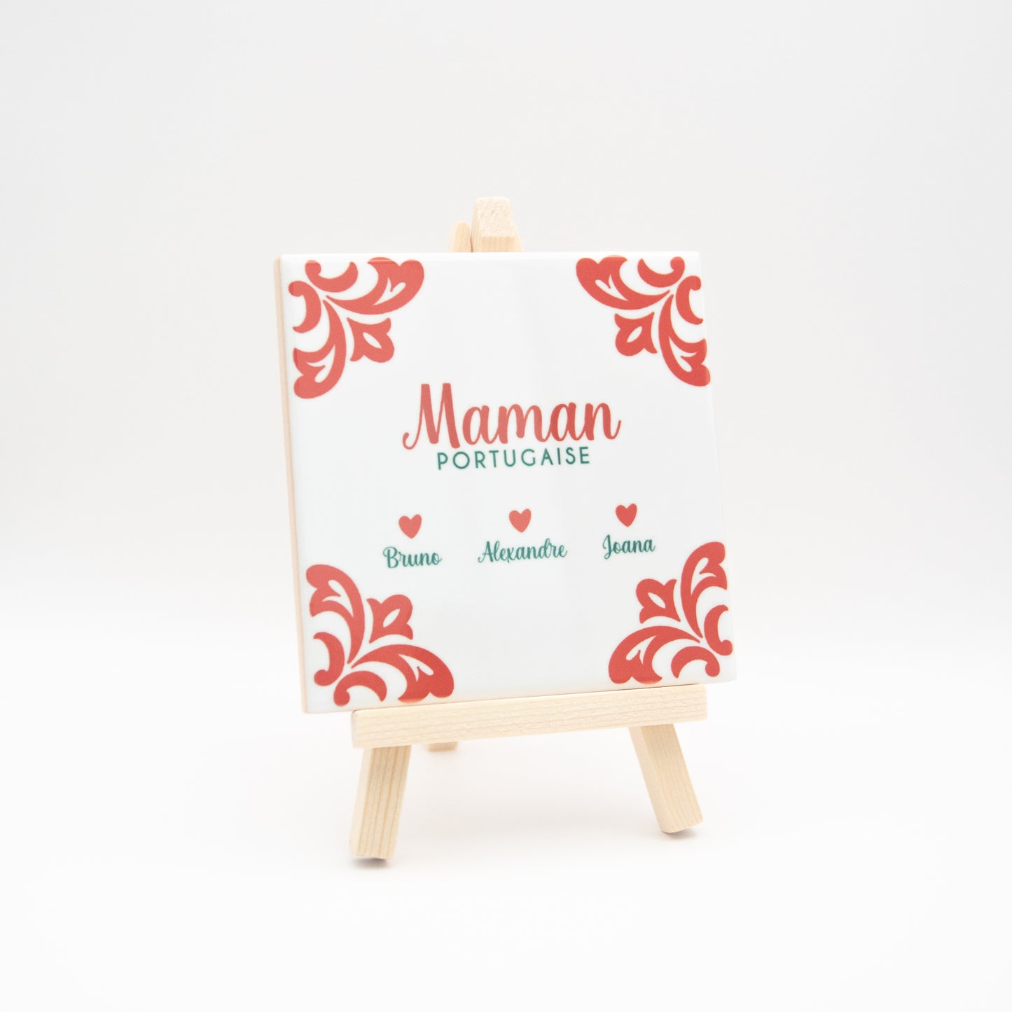 Azulejo « Maman Portugaise » personnalisable
