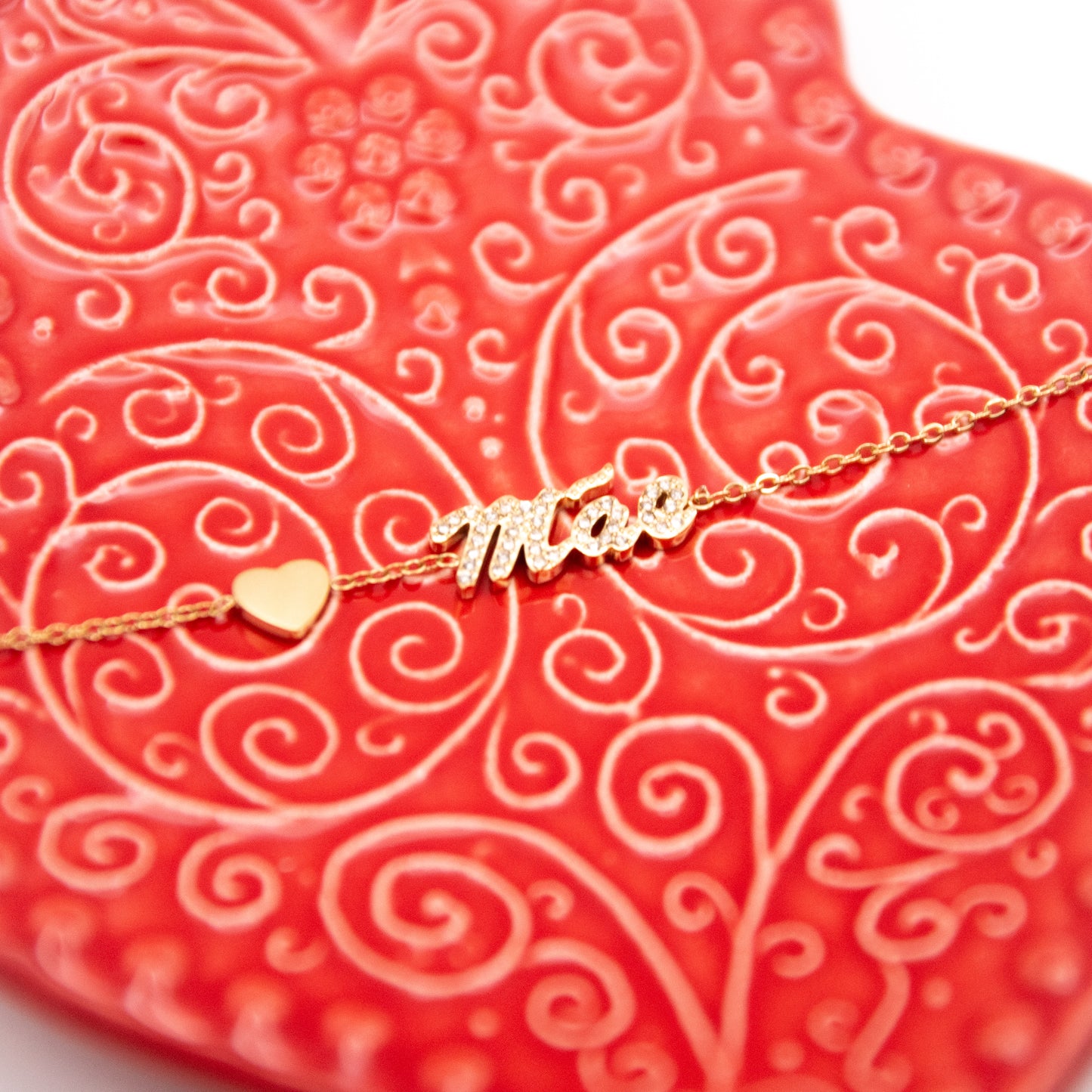 Bracelet "Mãe" en acier inoxydable