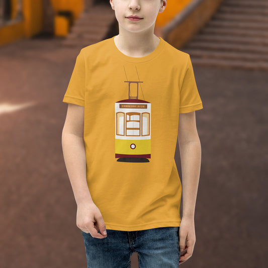 T-shirt enfant « Tramway Lisbonne »