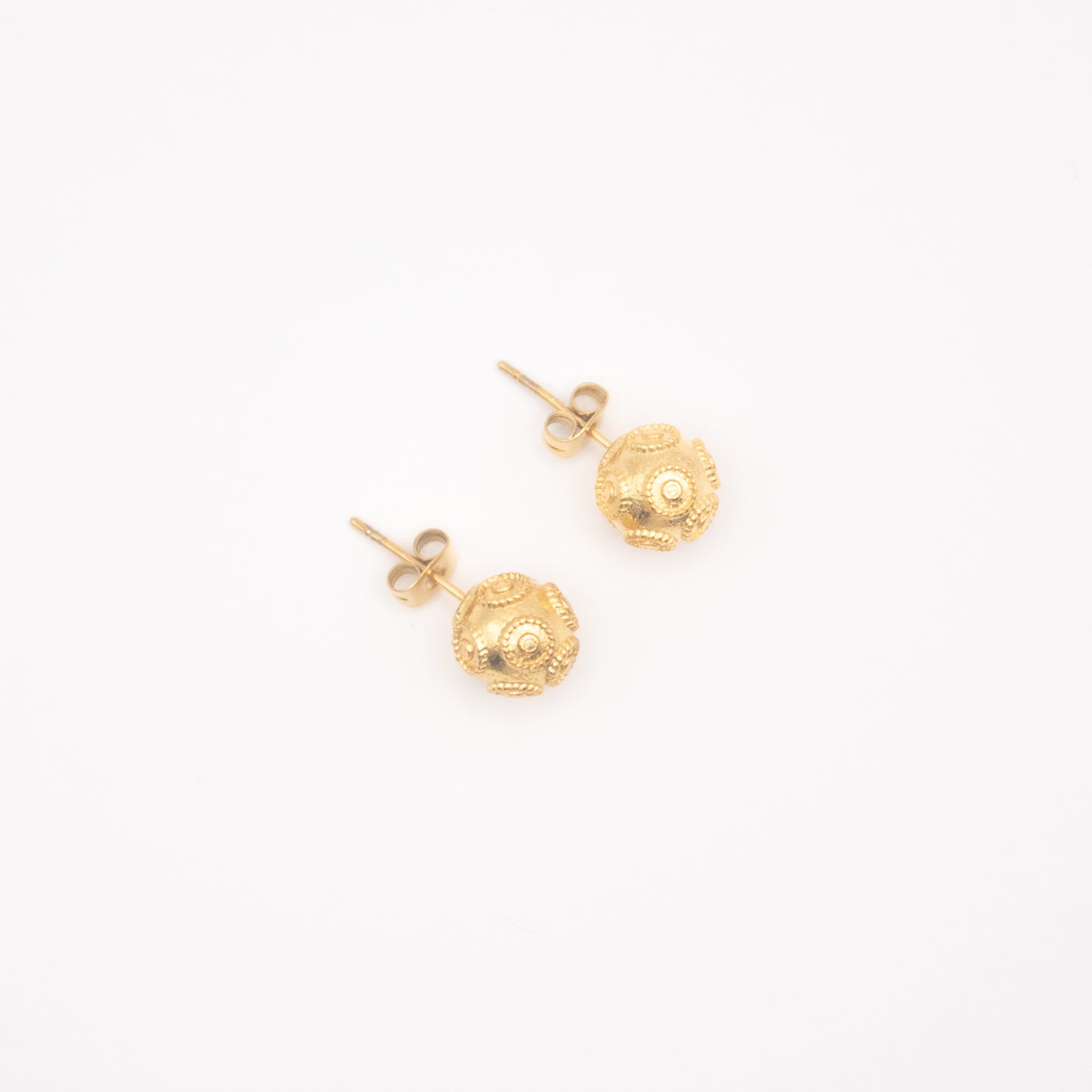 Boucles d'oreilles "Contas de Viana" en acier inoxydable