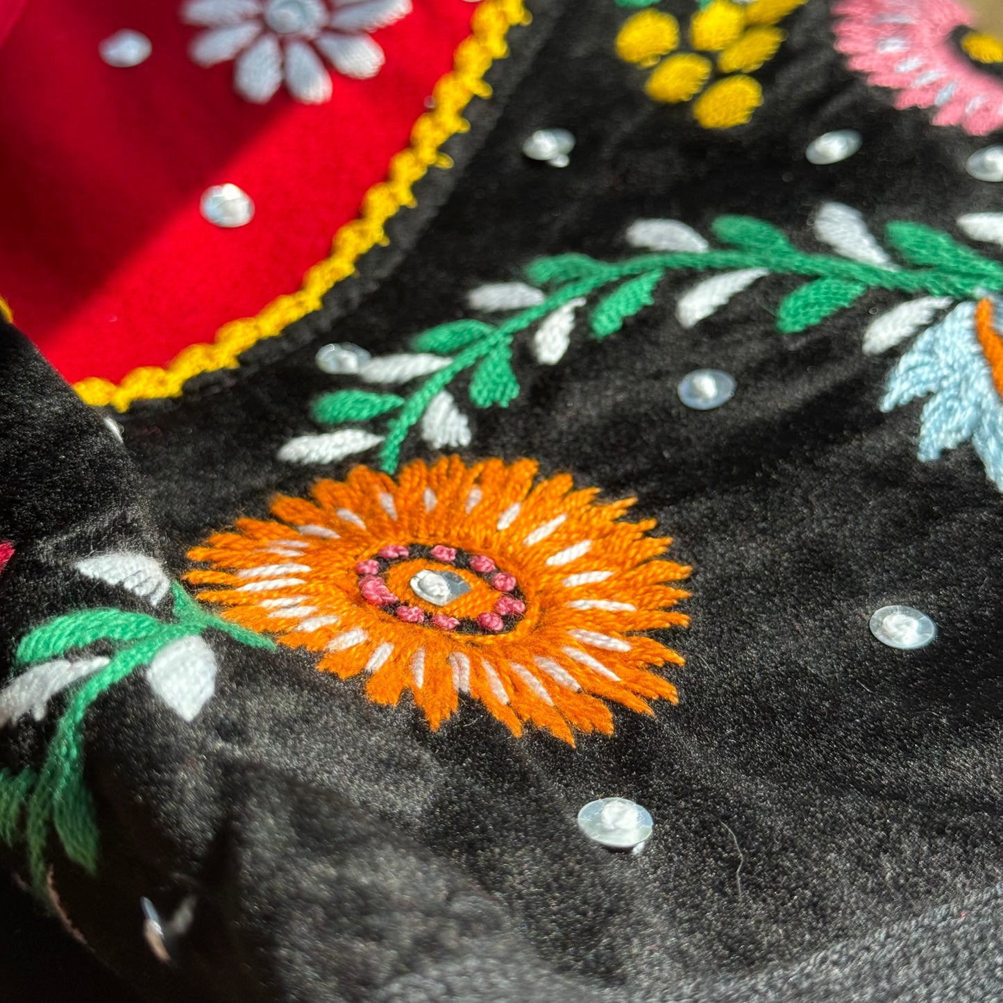 Colete « Lavradeira » - Broderie simple