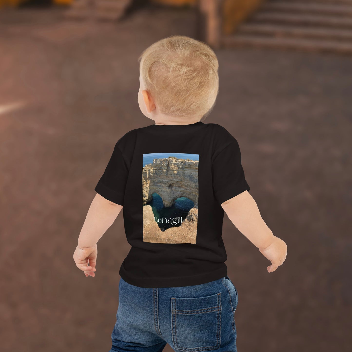 T-shirt bébé « Photo Benagil »