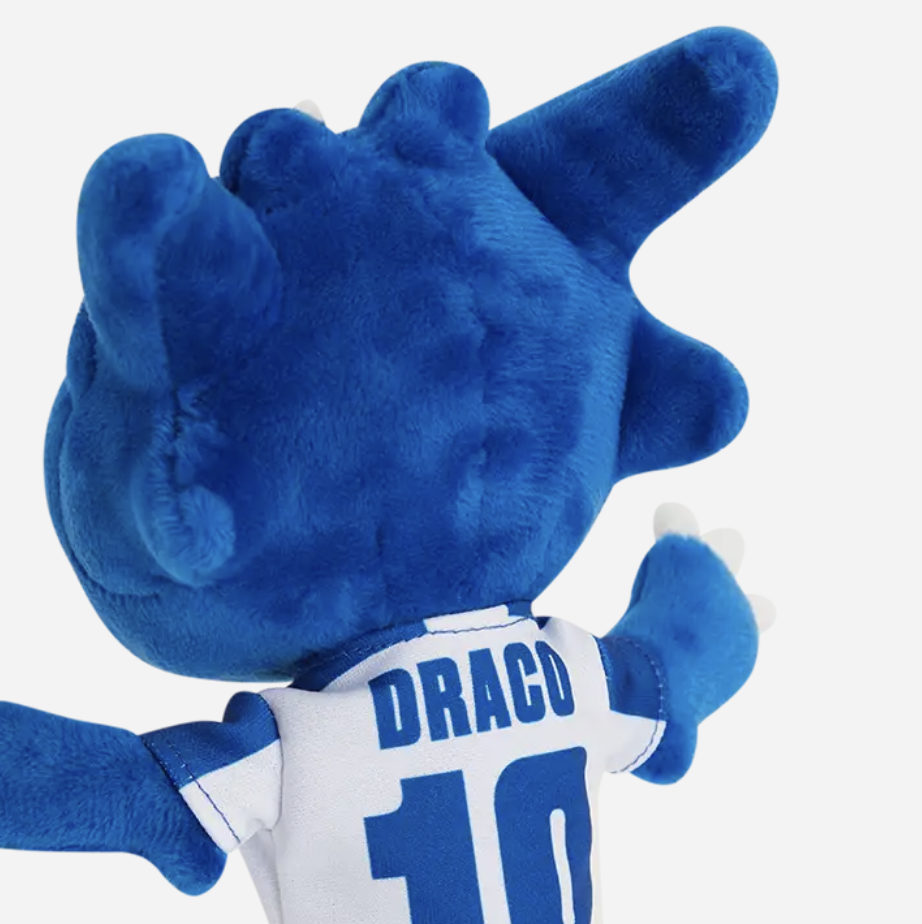 Peluche officielle FC PORTO mascotte Draco 20cm