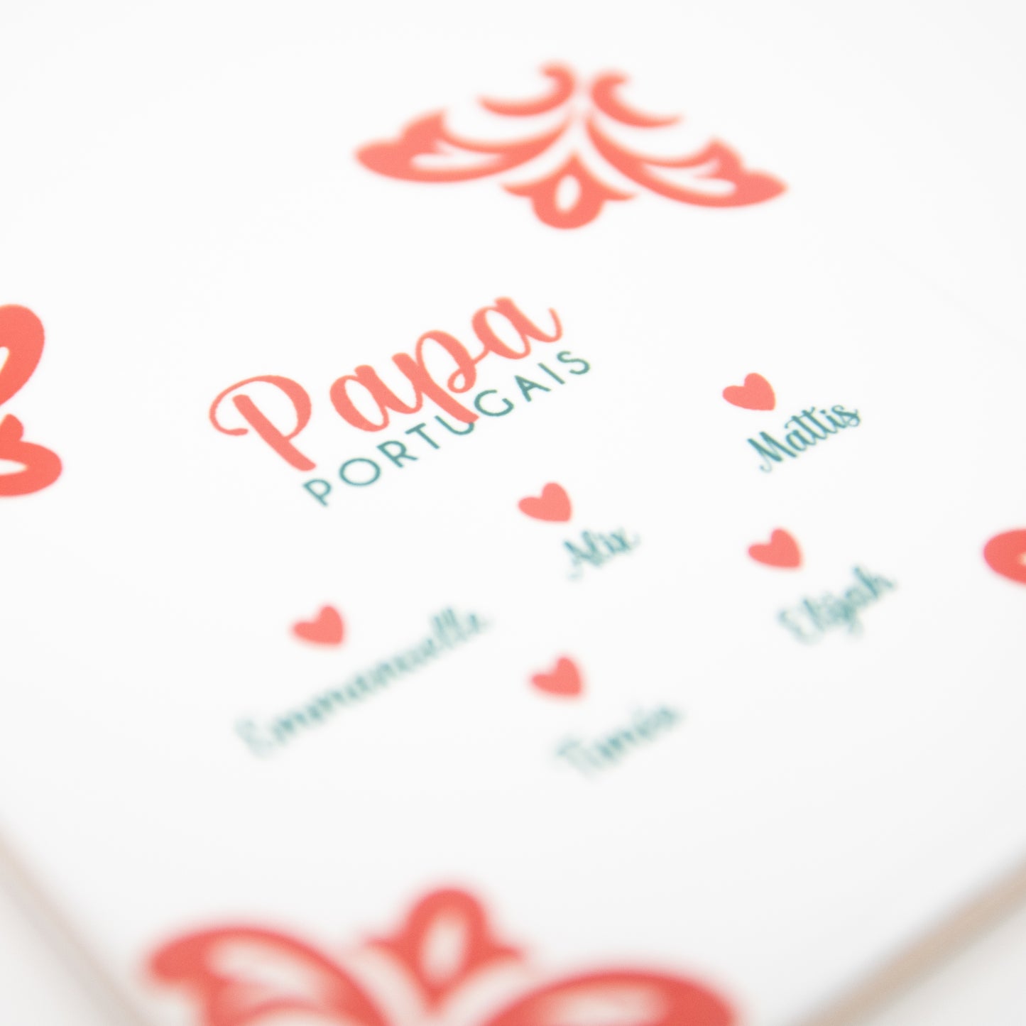 Azulejo « Papa portugais » personnalisable - sur devis à partir de 50 unités
