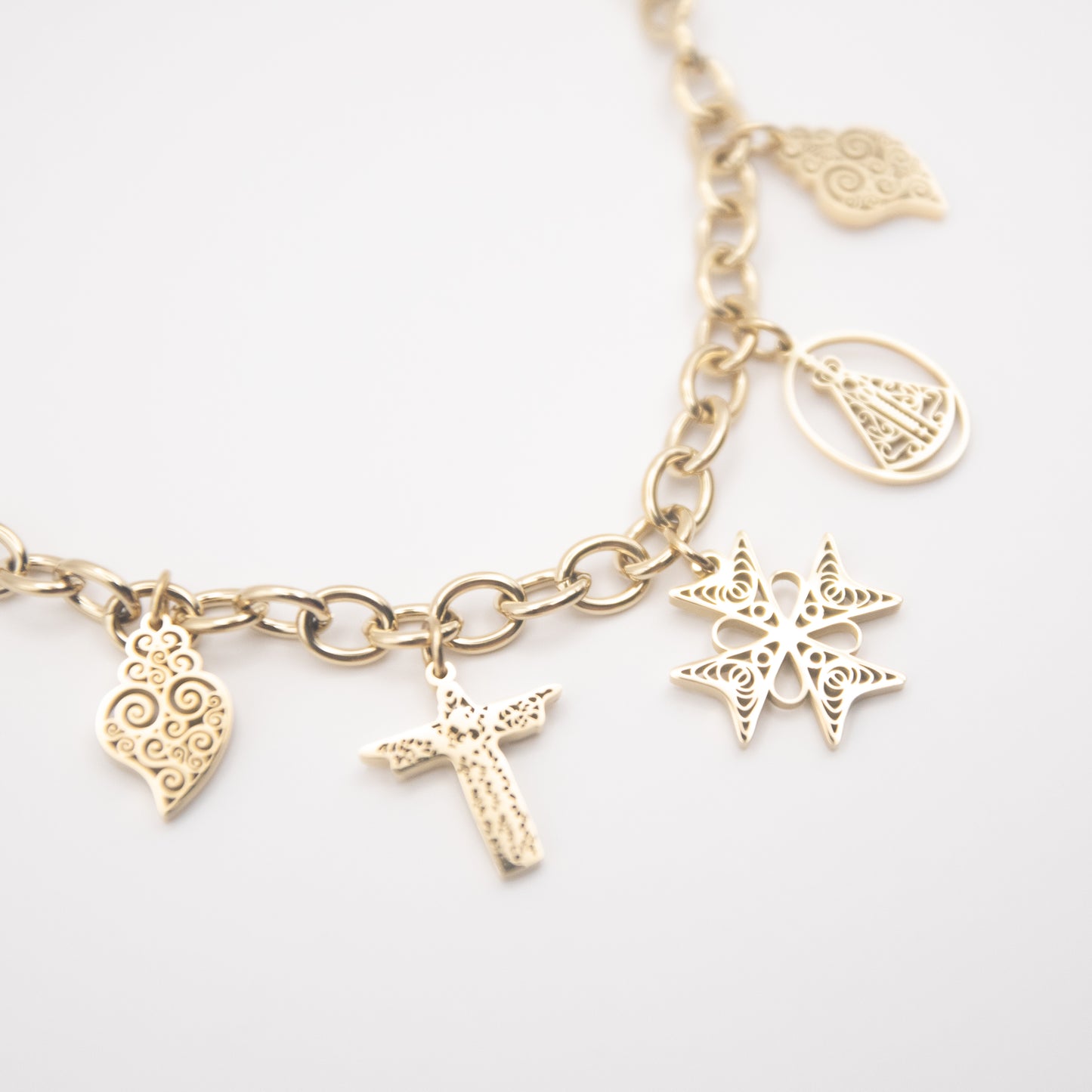 Collier "Portuguesa" en acier inoxydable