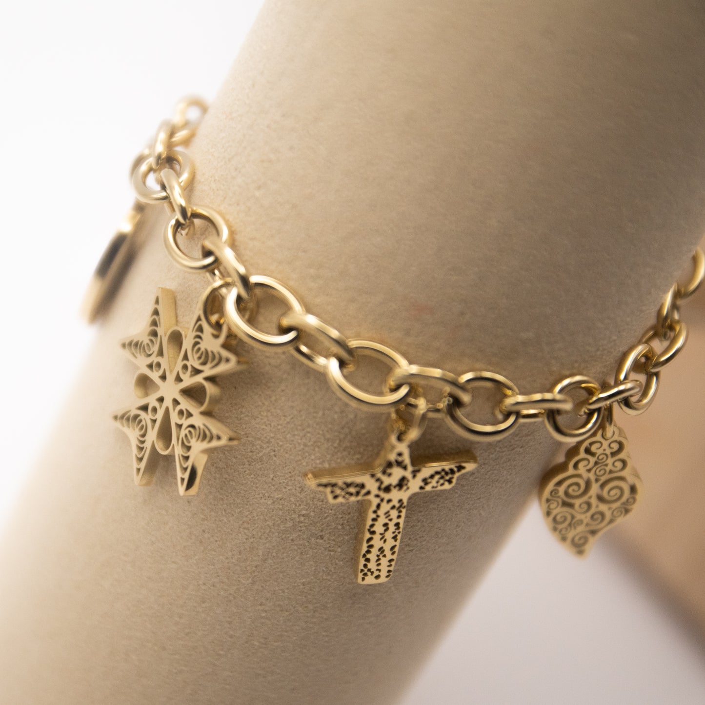 Bracelet "Portuguesa" en acier inoxydable