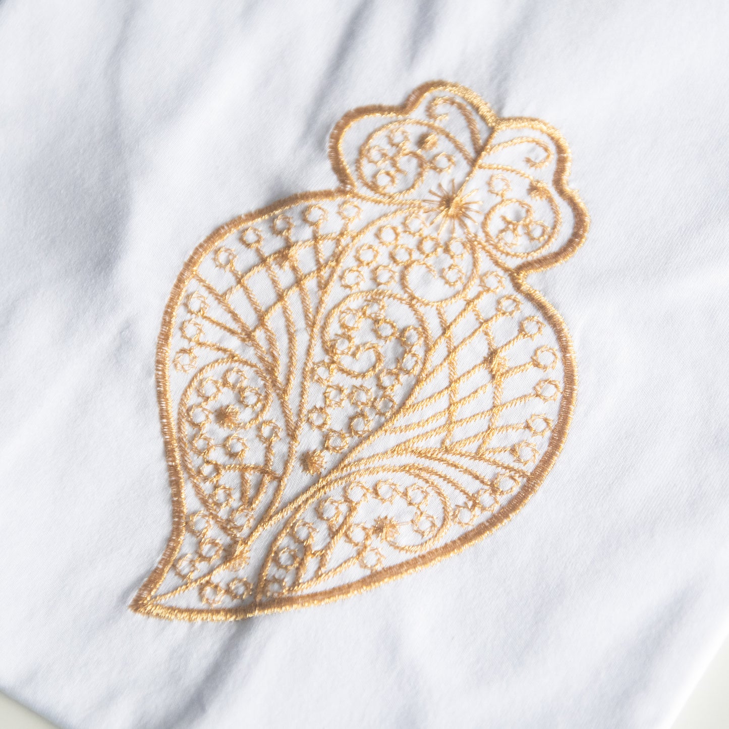 T-shirt brodé « Coeur de Viana » - Blanc