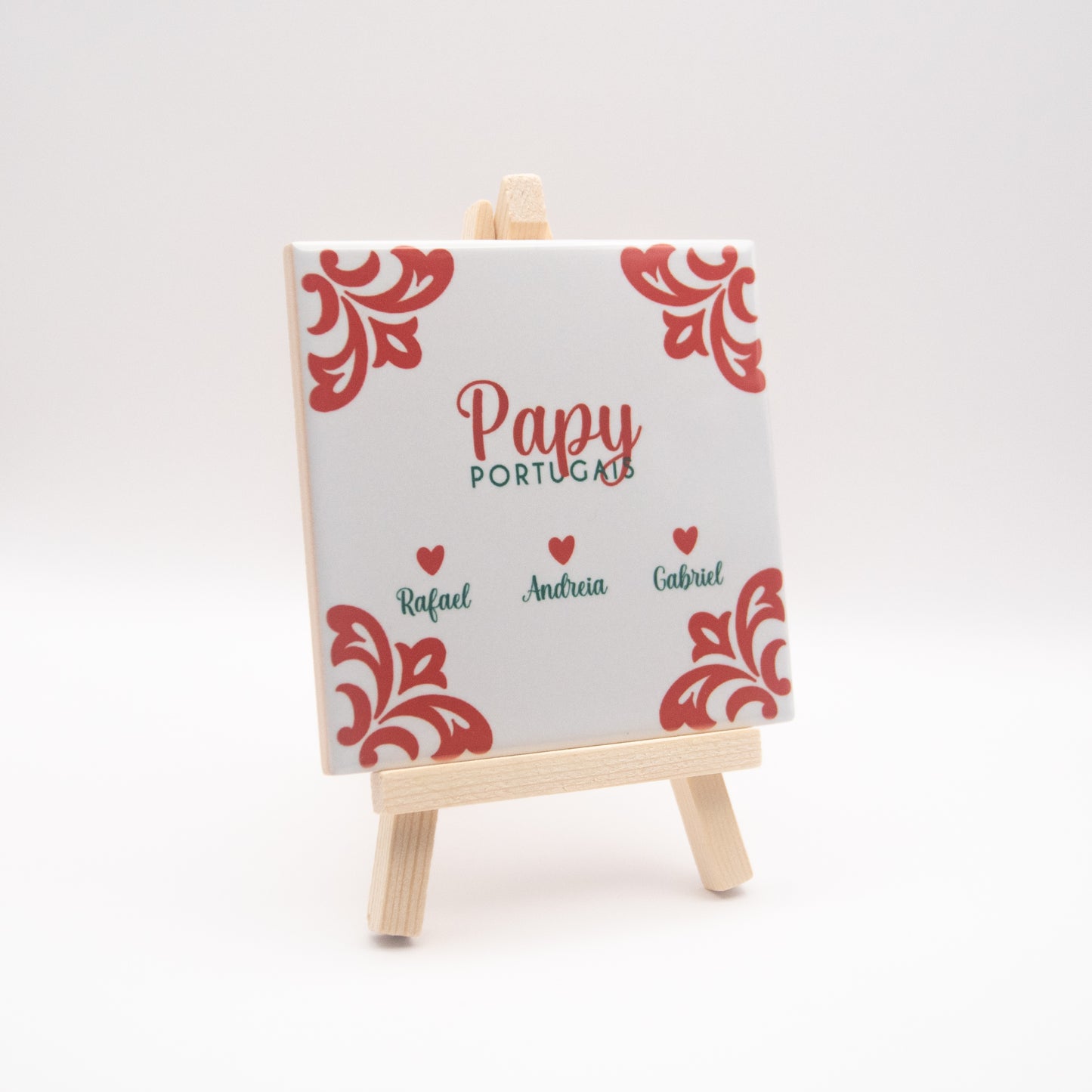 Azulejo « Papy portugais » personnalisable - sur devis à partir de 50 unités