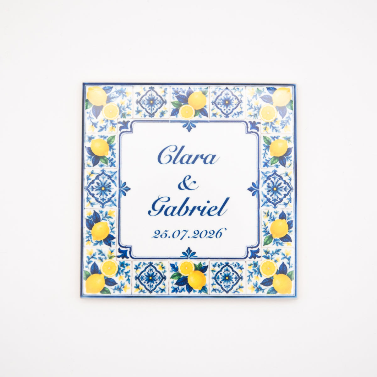 Azulejo « Citron » personnalisable