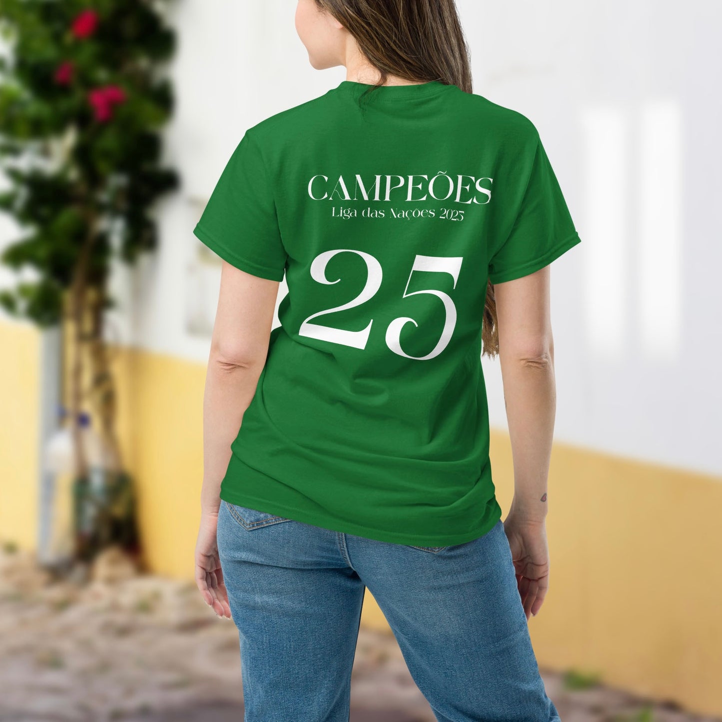 T-shirt « Campeões - Liga das Nações 2025 » - Édition limitée