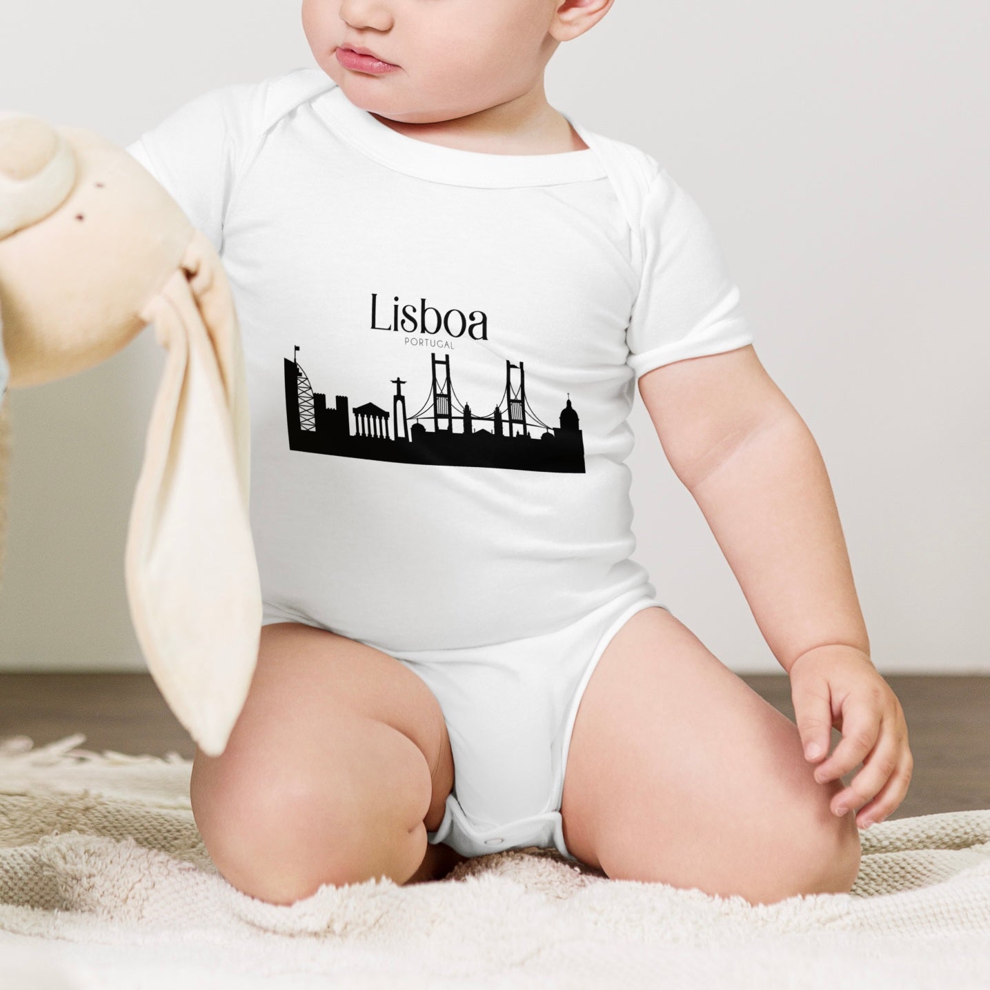 Body bébé « Skyline Lisbonne »