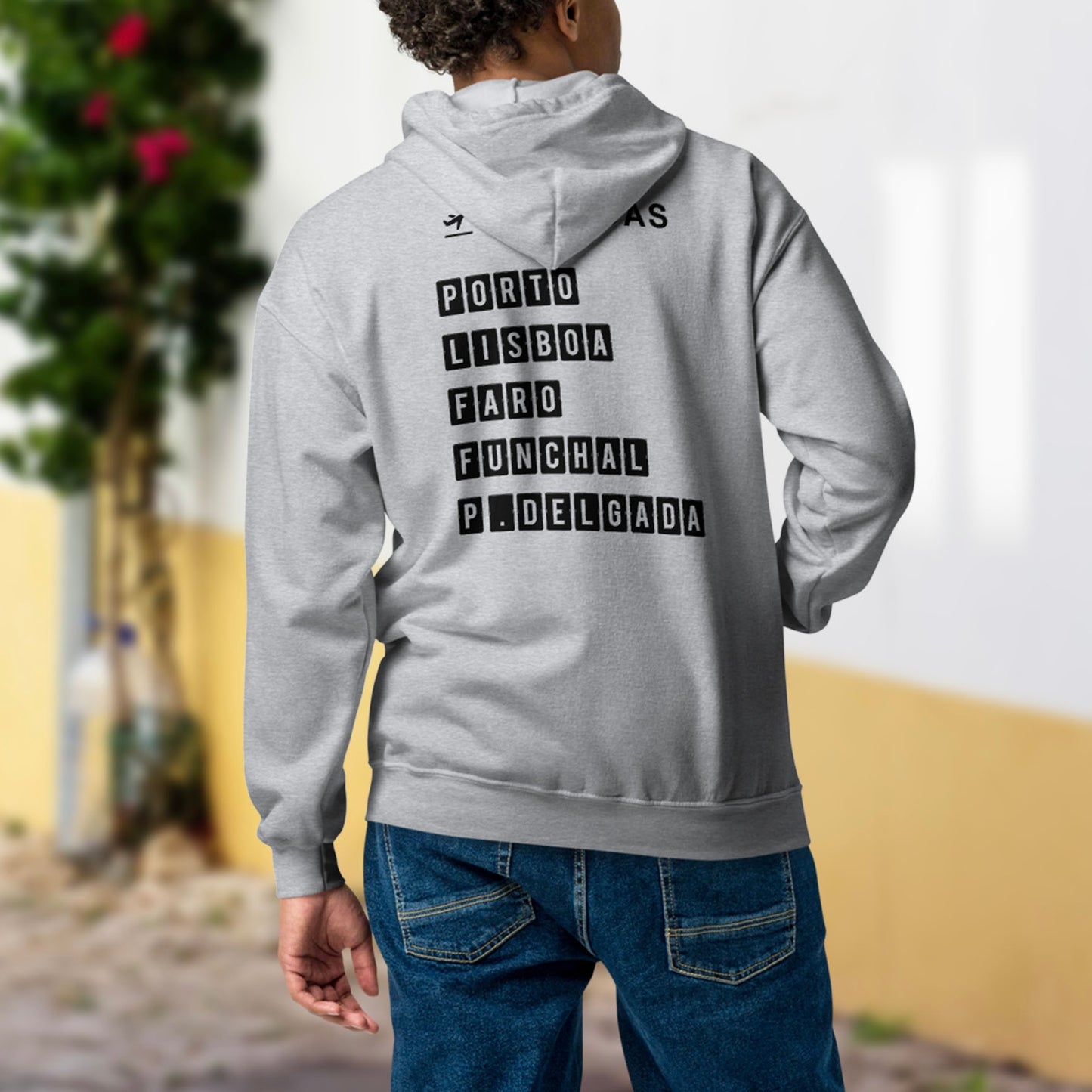Veste à capuche « Destination Portugal »