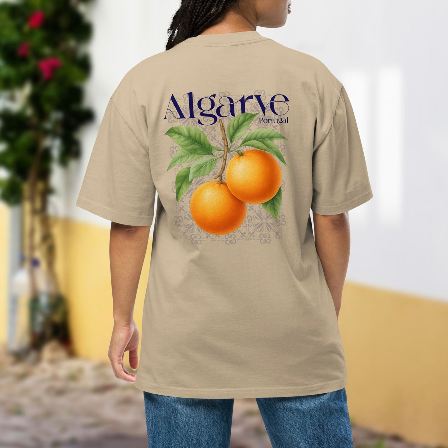 T-shirt oversize « Laranja do Algarve »