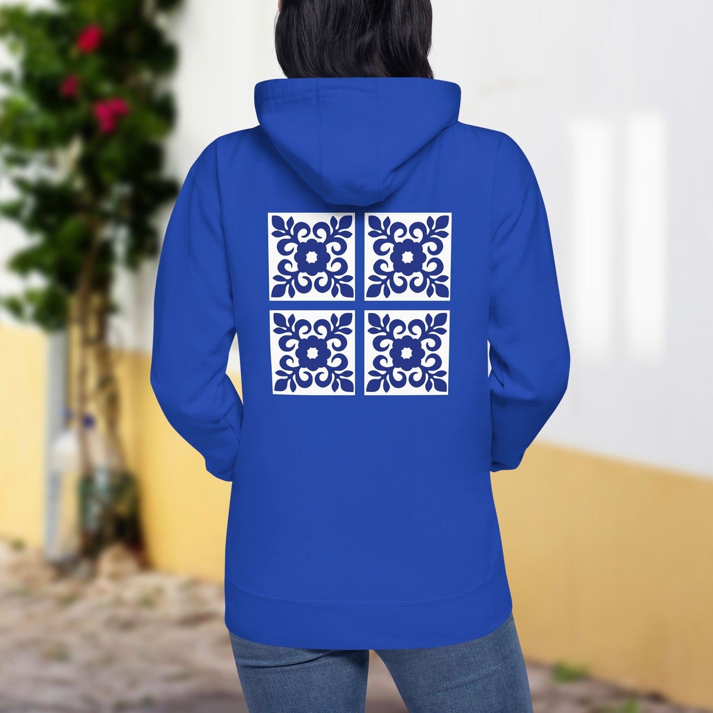 Sweat à capuche « Azulejos d’Évora »