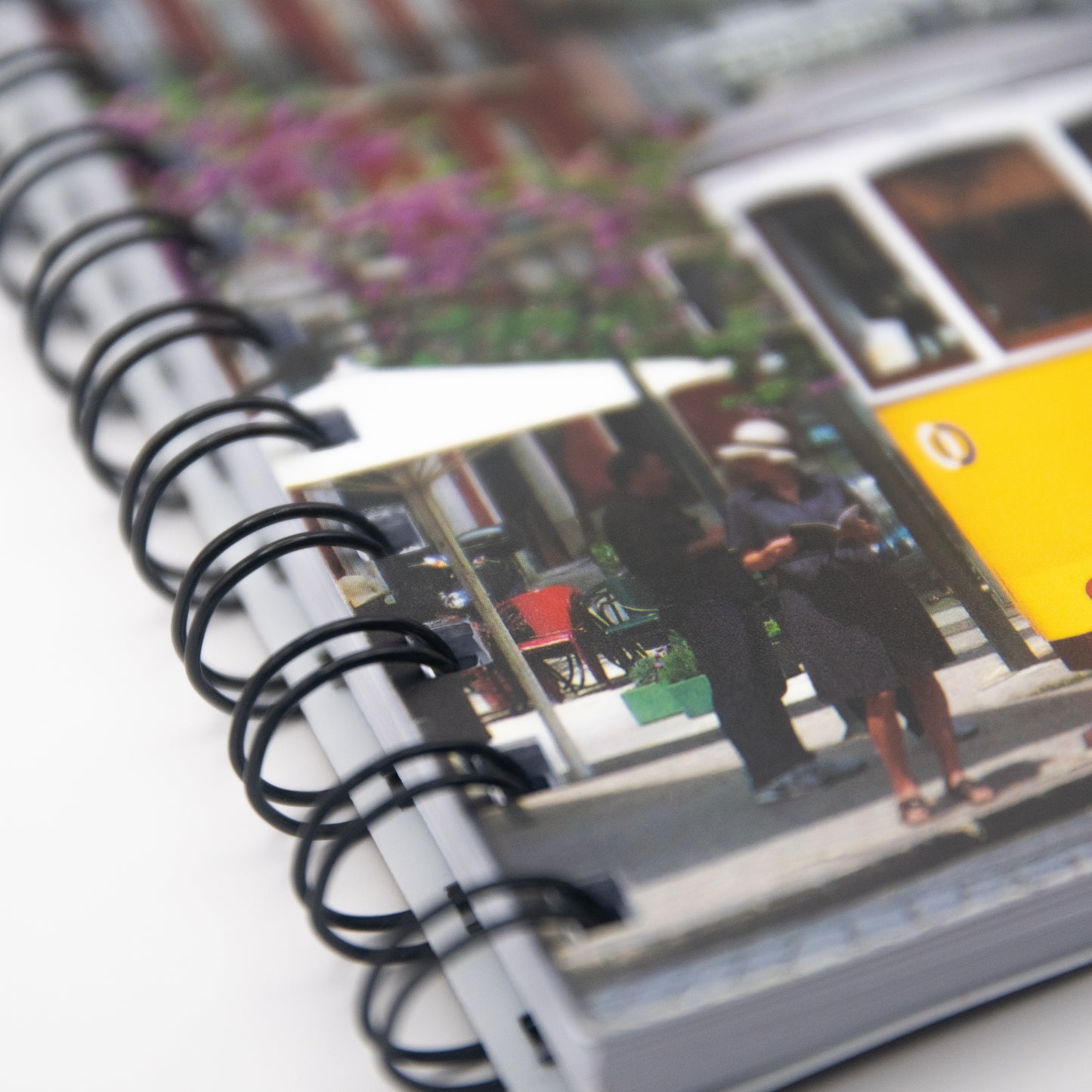 Carnet A6 à spirales "Tramway Lisbonne"