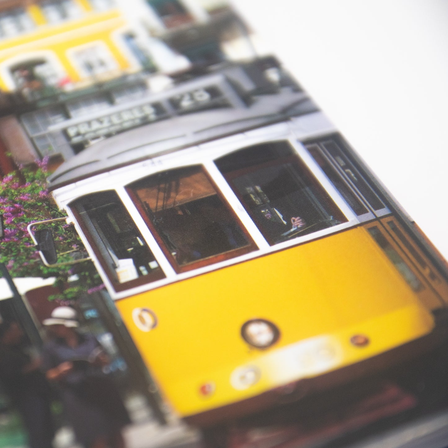 Carnet A6 à spirales "Tramway Lisbonne"