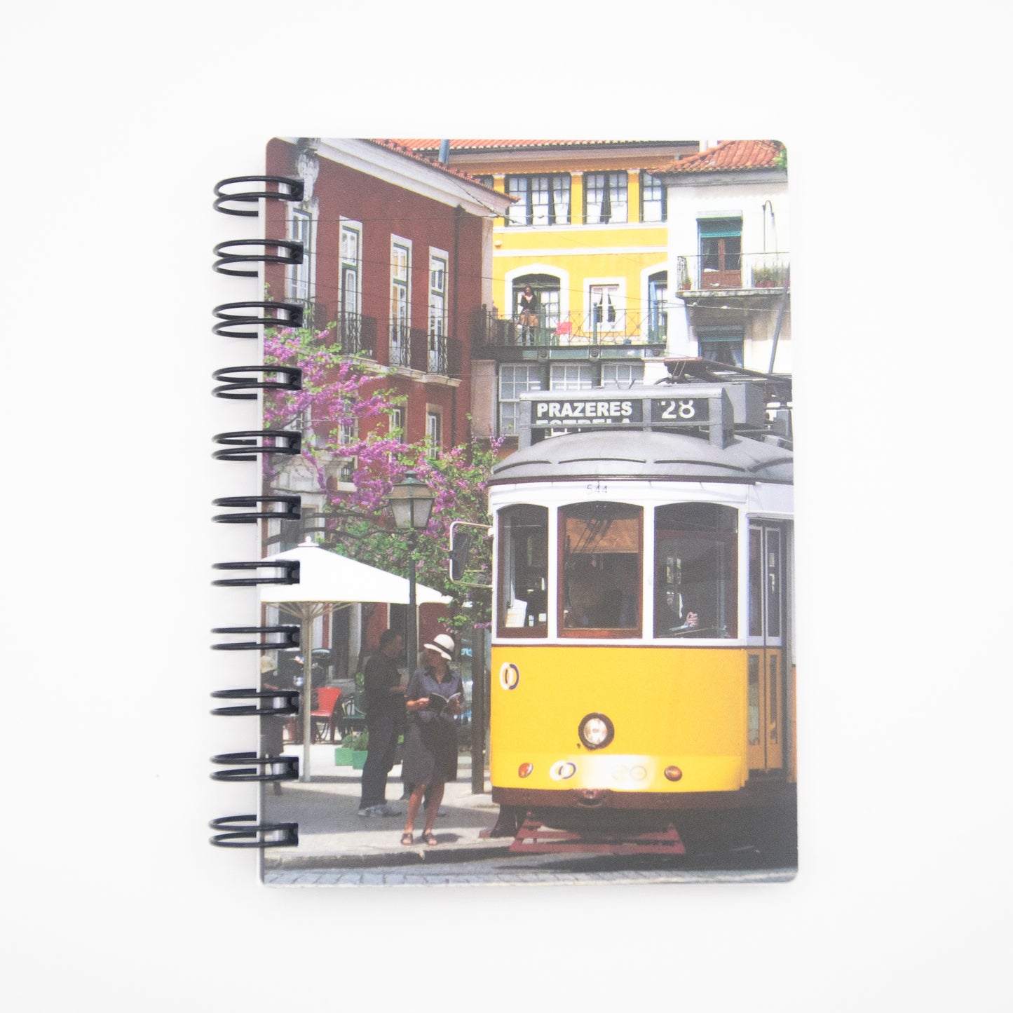 Carnet A6 à spirales "Tramway Lisbonne"