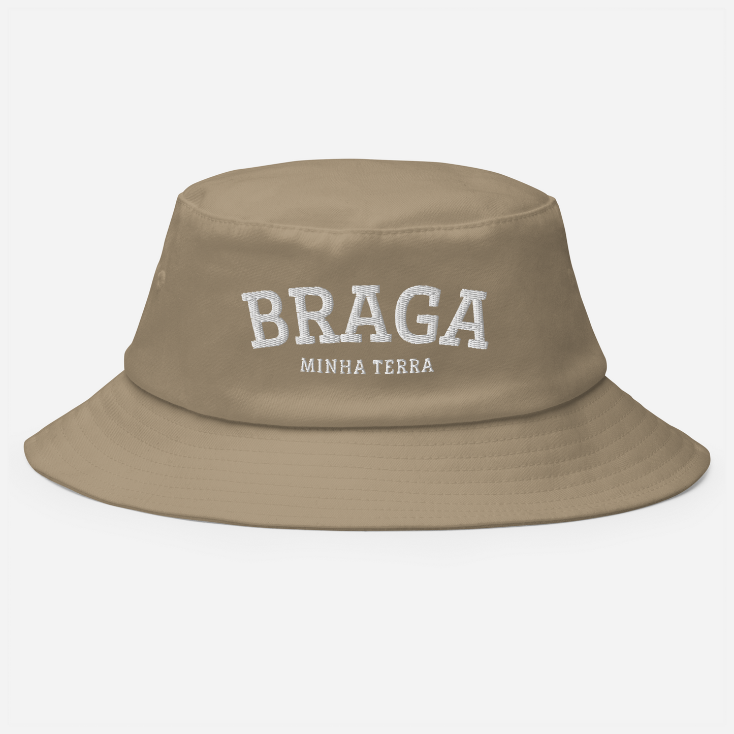 Chapéu bucket bordado “Minha Terra” personalizável