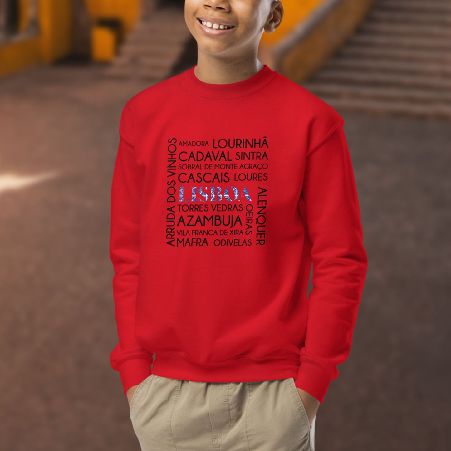 Sweat enfant « District Lisboa »