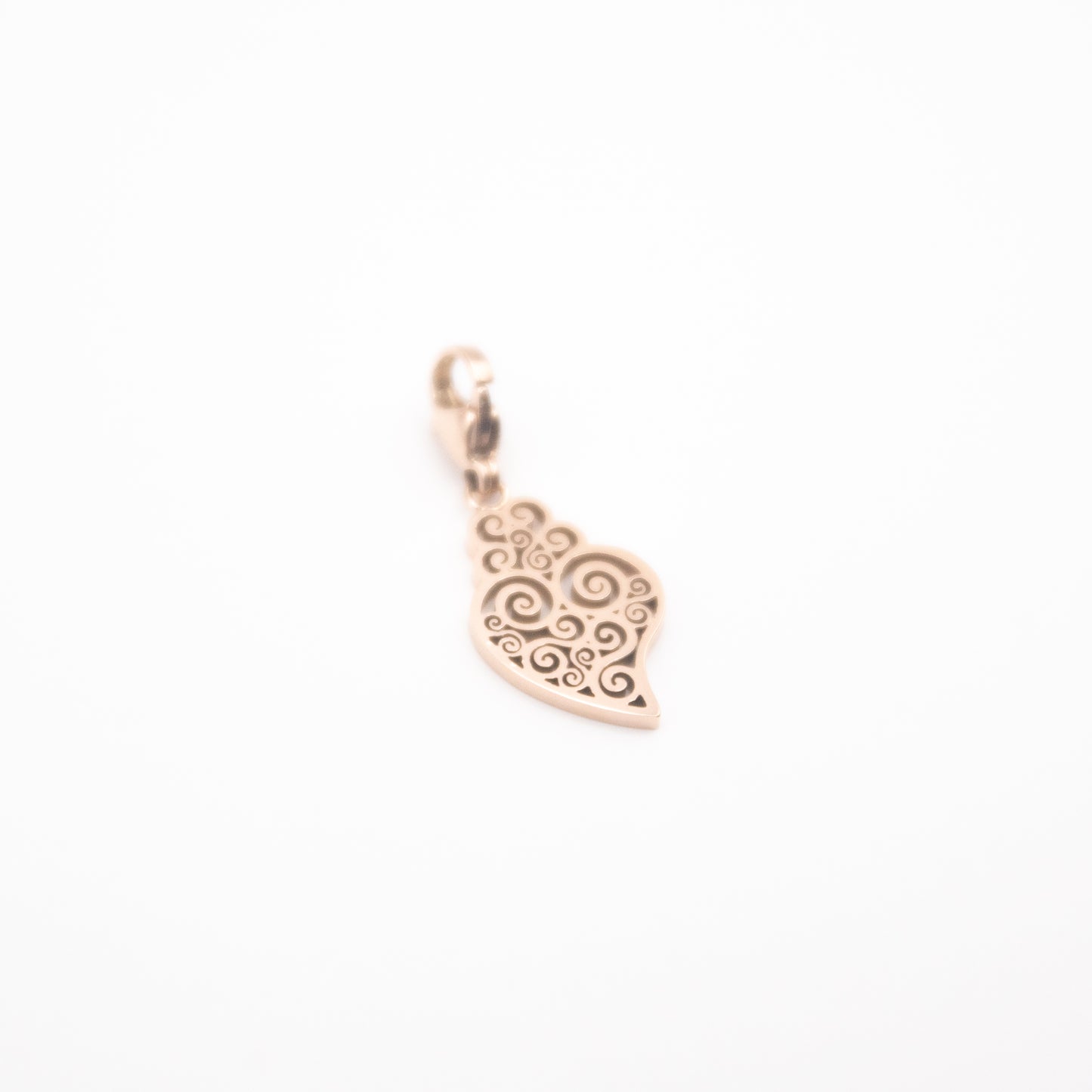 Pendentif "Coeur de Viana" en acier inoxydable