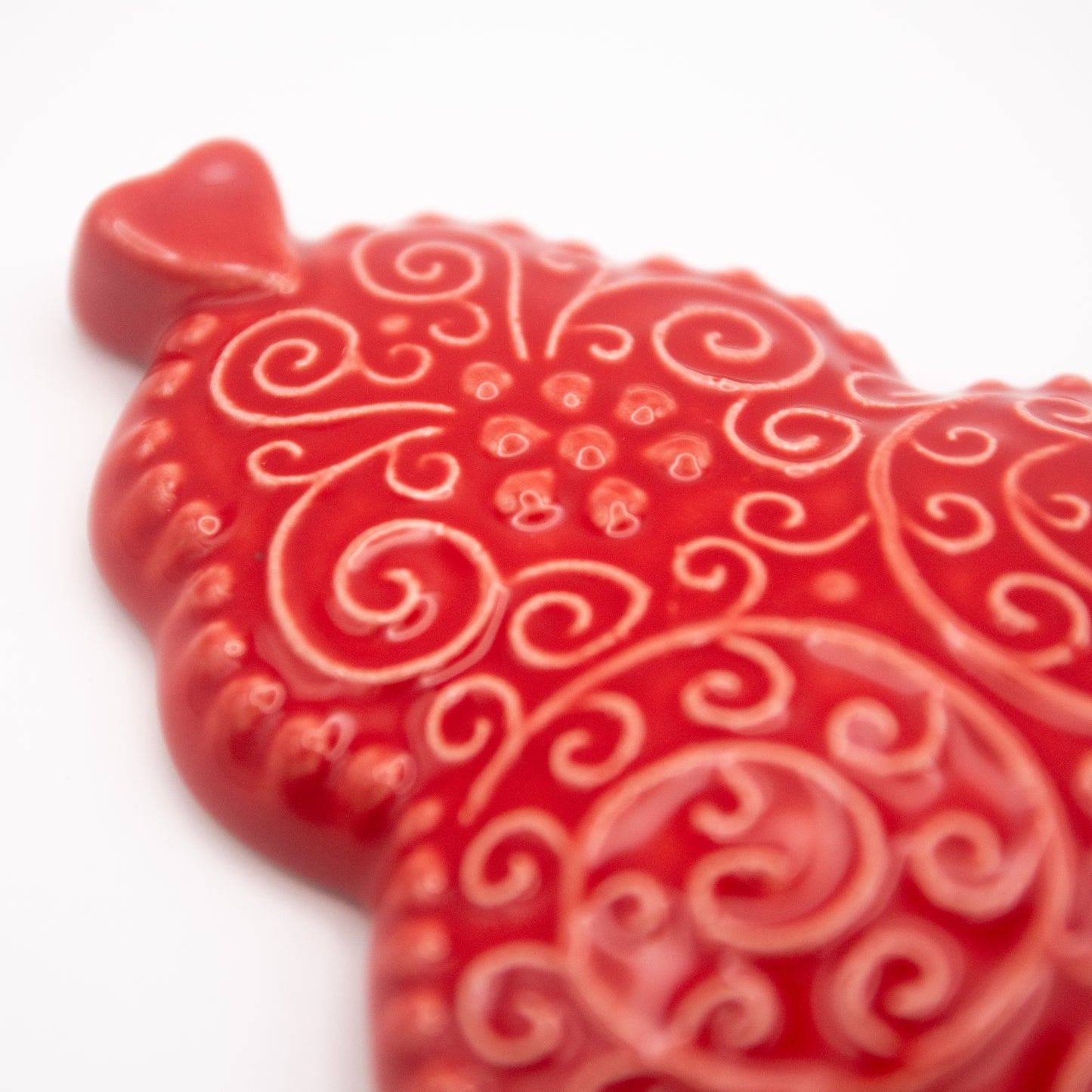 Coeur de Viana en céramique rouge