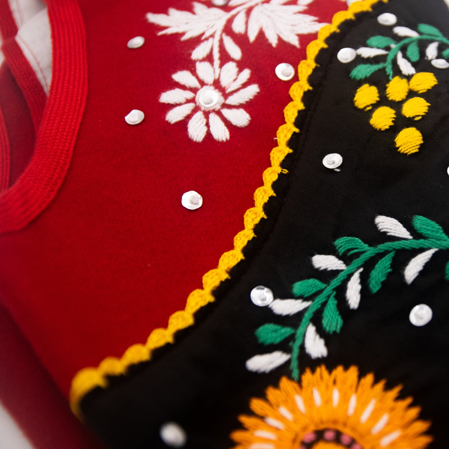 Colete « Lavradeira » - Broderie simple