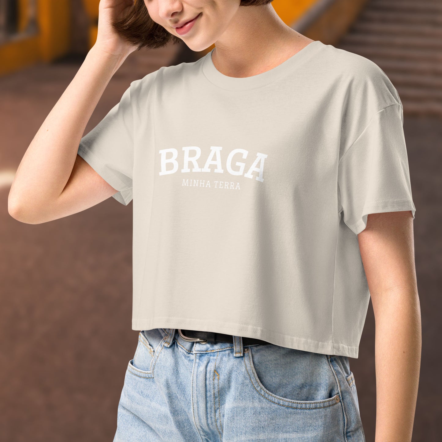 Crop top « Braga, Minha Terra »