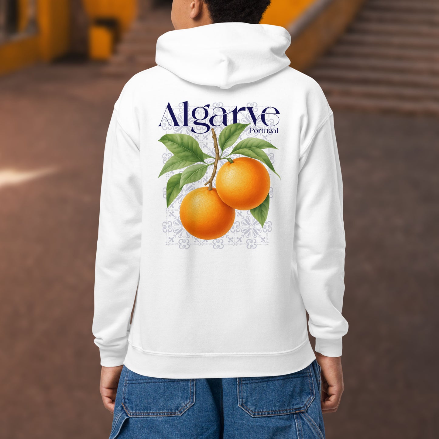 Sweat à capuche enfant « Laranja do Algarve »