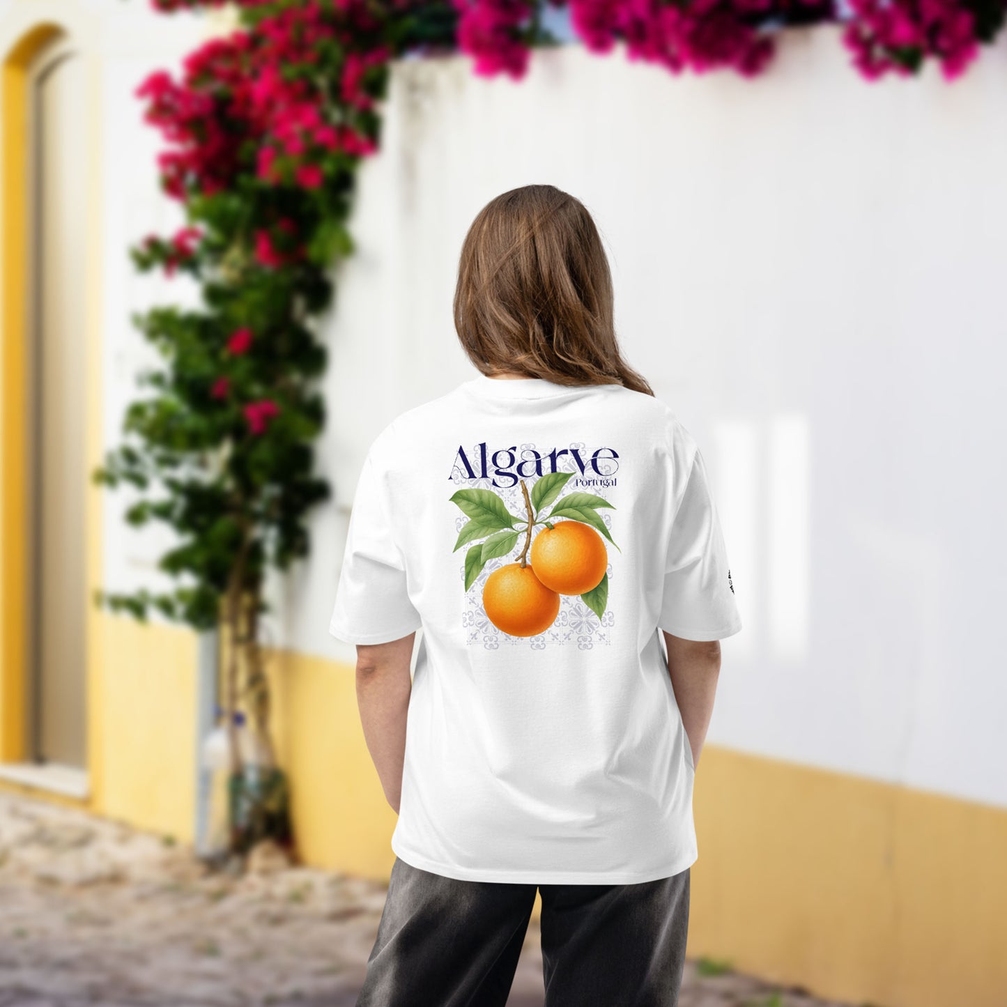 T-shirt oversize « Laranja do Algarve »