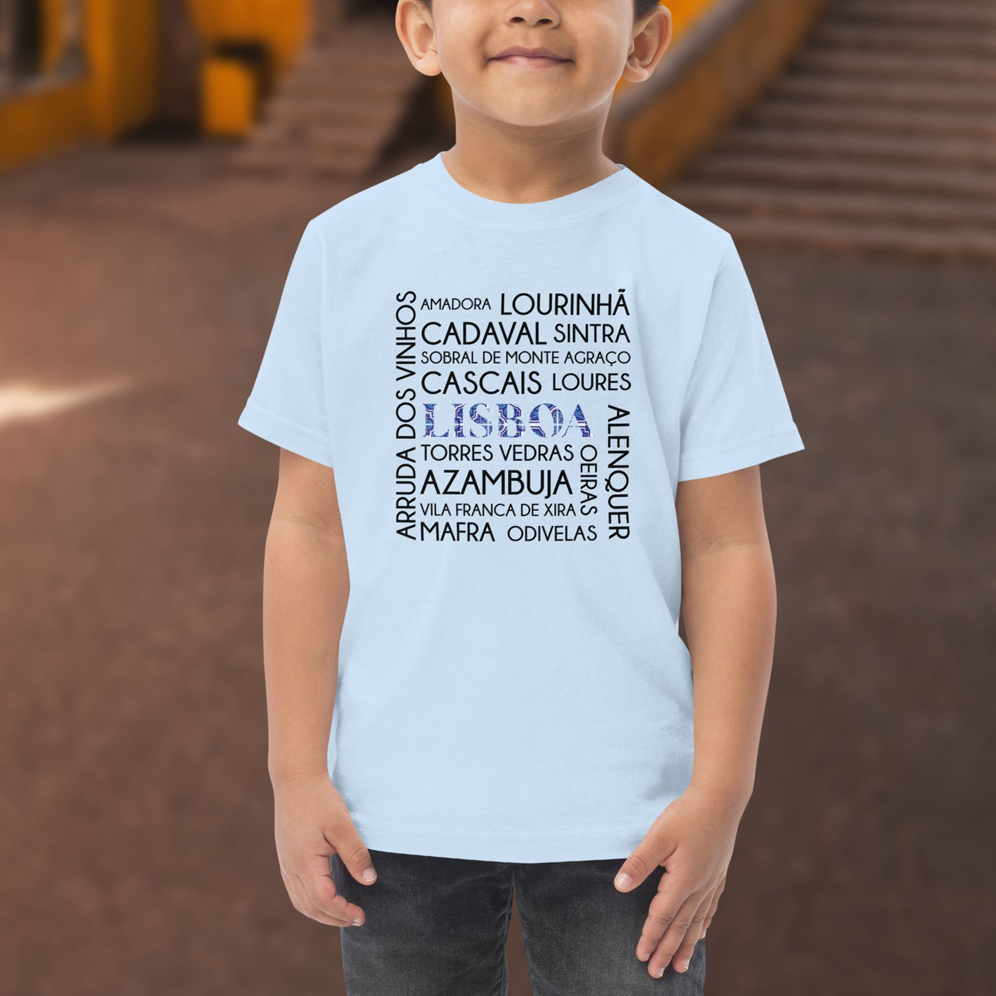 T-shirt petit enfant « District Lisboa »
